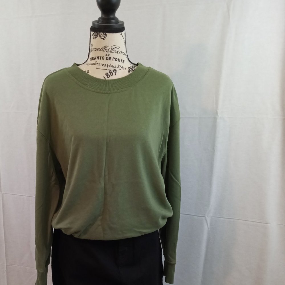 Green sweater